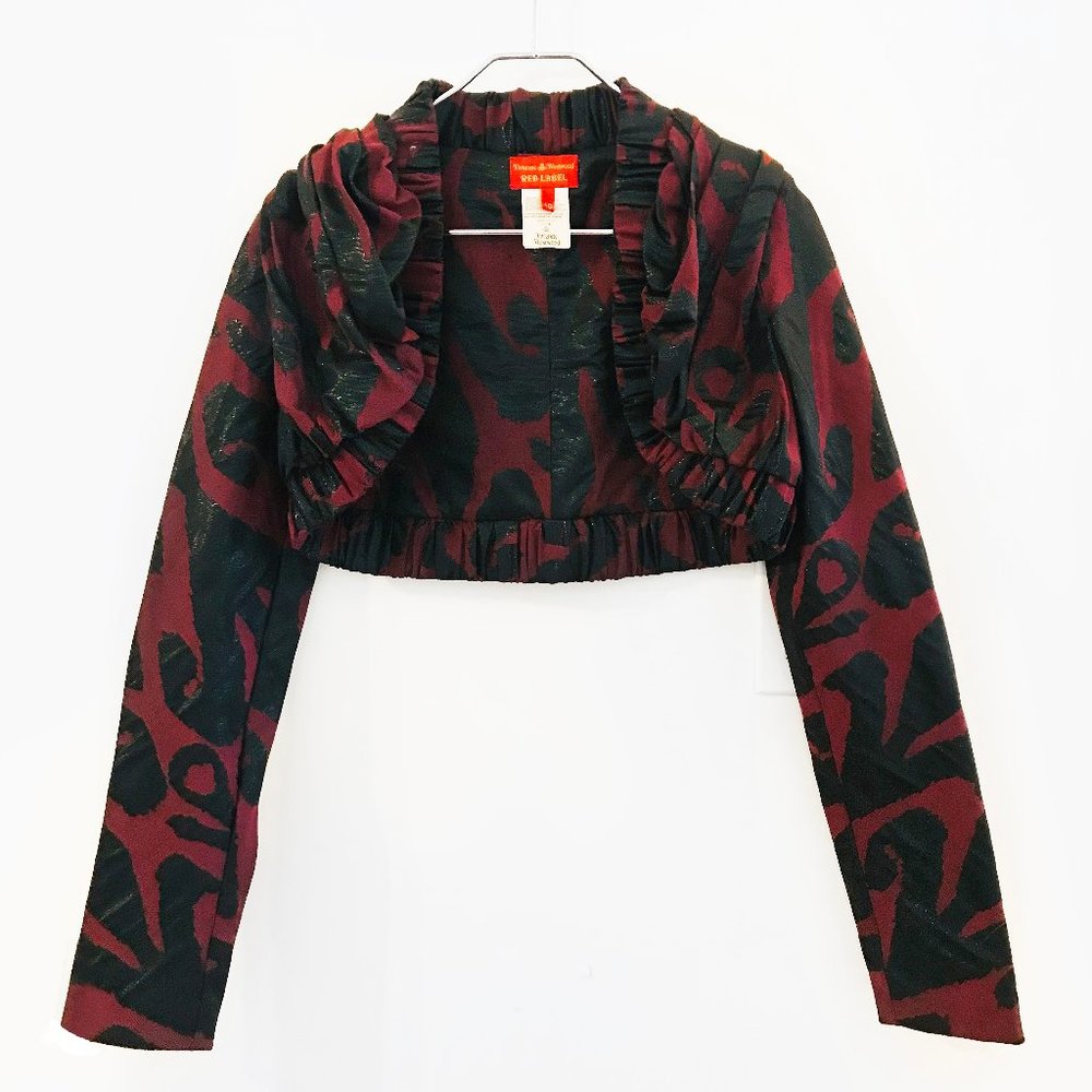Vivienne Westwood | Red Label | Vintage Brocade Cropped Bolero Jacket | 4US